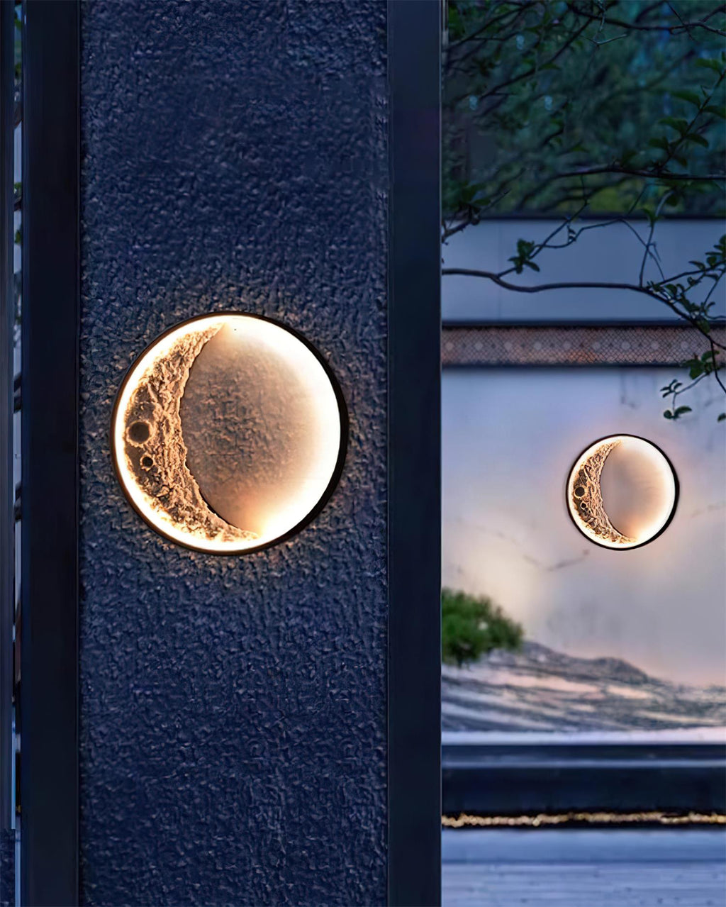 Moon Outdoor Metal Wall Lamp — product view 15
