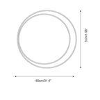 Half Moon Outdoor Acrylic Wall Lamp — product view 5