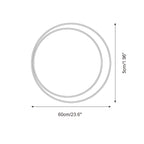 Half Moon Outdoor Acrylic Wall Lamp — product view 8