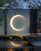 Half Moon Outdoor Acrylic Wall Lamp — product view 10