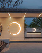 Half Moon Outdoor Acrylic Wall Lamp — product view 11