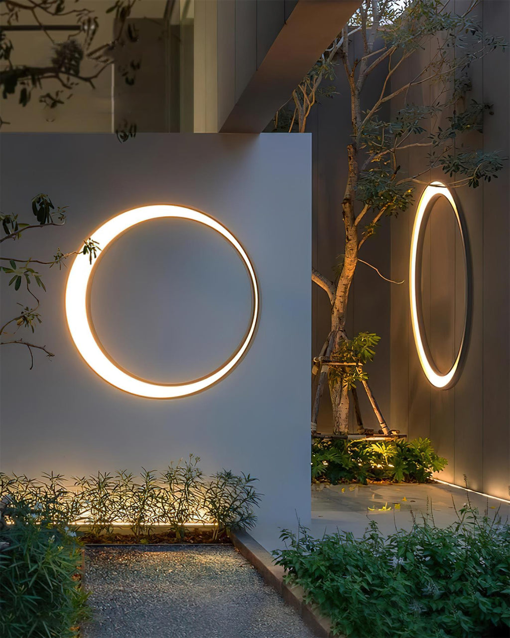 Half Moon Outdoor Acrylic Wall Lamp — product view 15