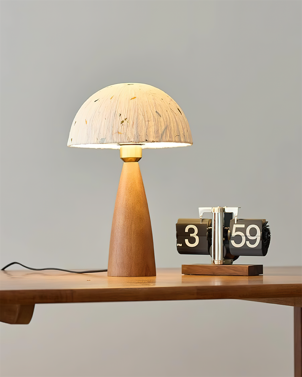 Kent Wood Table Lamp — product view 3