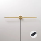 Kady Linear Disc Plug In Metal Wall Lamp — product view 23