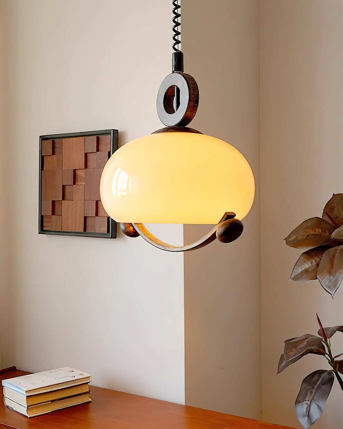Briette Glass Pendant Lamp — product view 3
