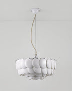 White Lottie Metal Chandelier — product view 13