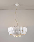 White Lottie Metal Chandelier — product view 16