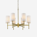 Rhodes Metal Chandelier — product view 1