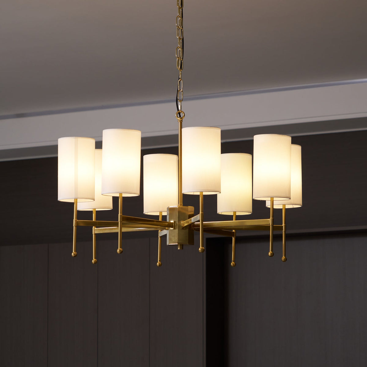 Rhodes Metal Chandelier — product view 8
