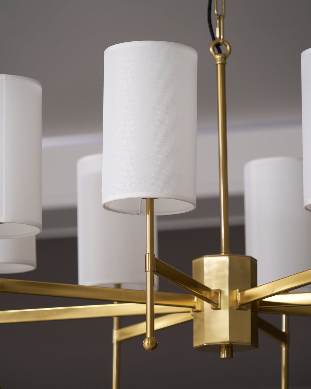 Rhodes Metal Chandelier — product view 10