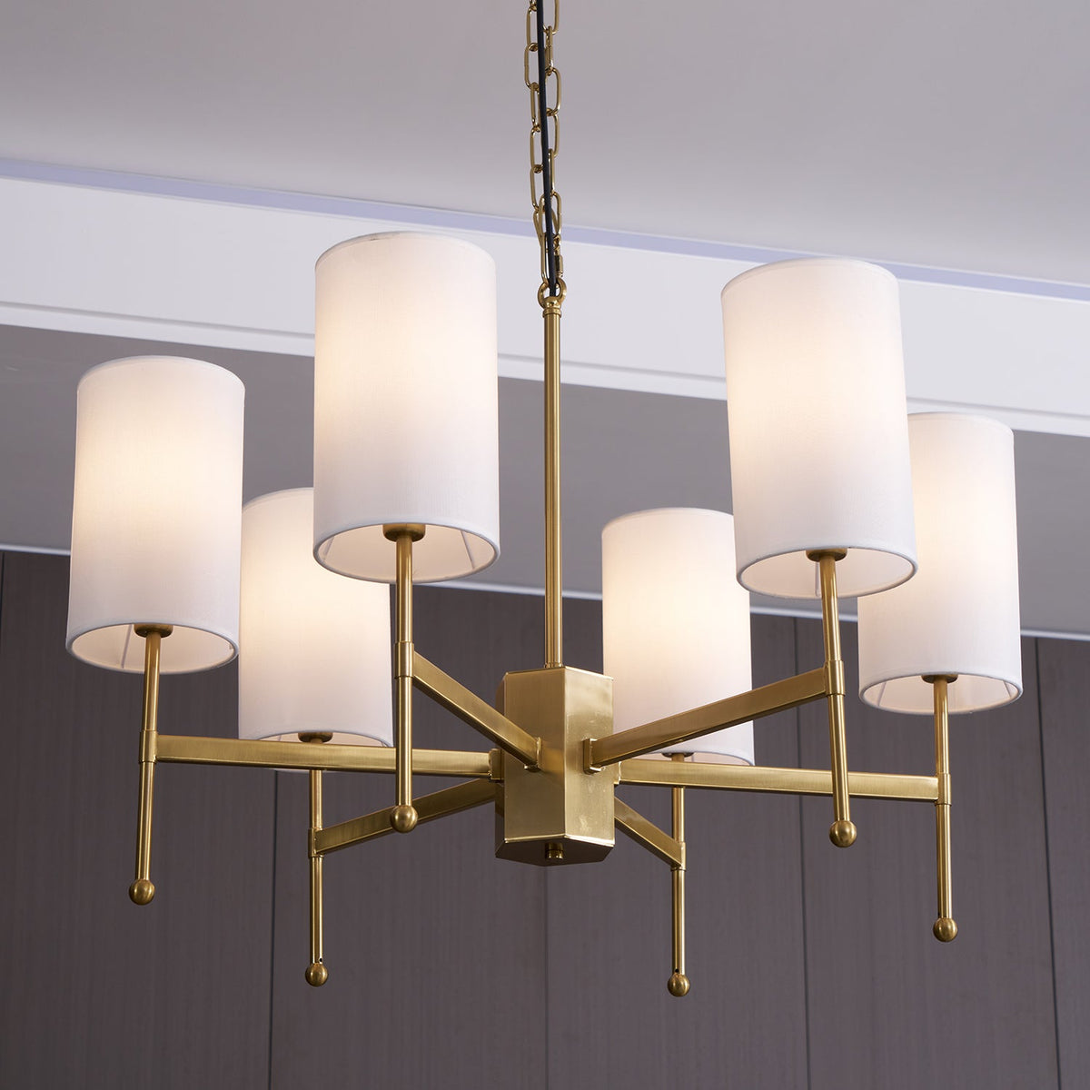 Rhodes Metal Chandelier — product view 19