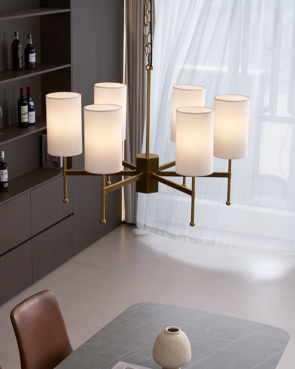Rhodes Metal Chandelier — product view 20