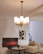 Rhodes Metal Chandelier — product view 24