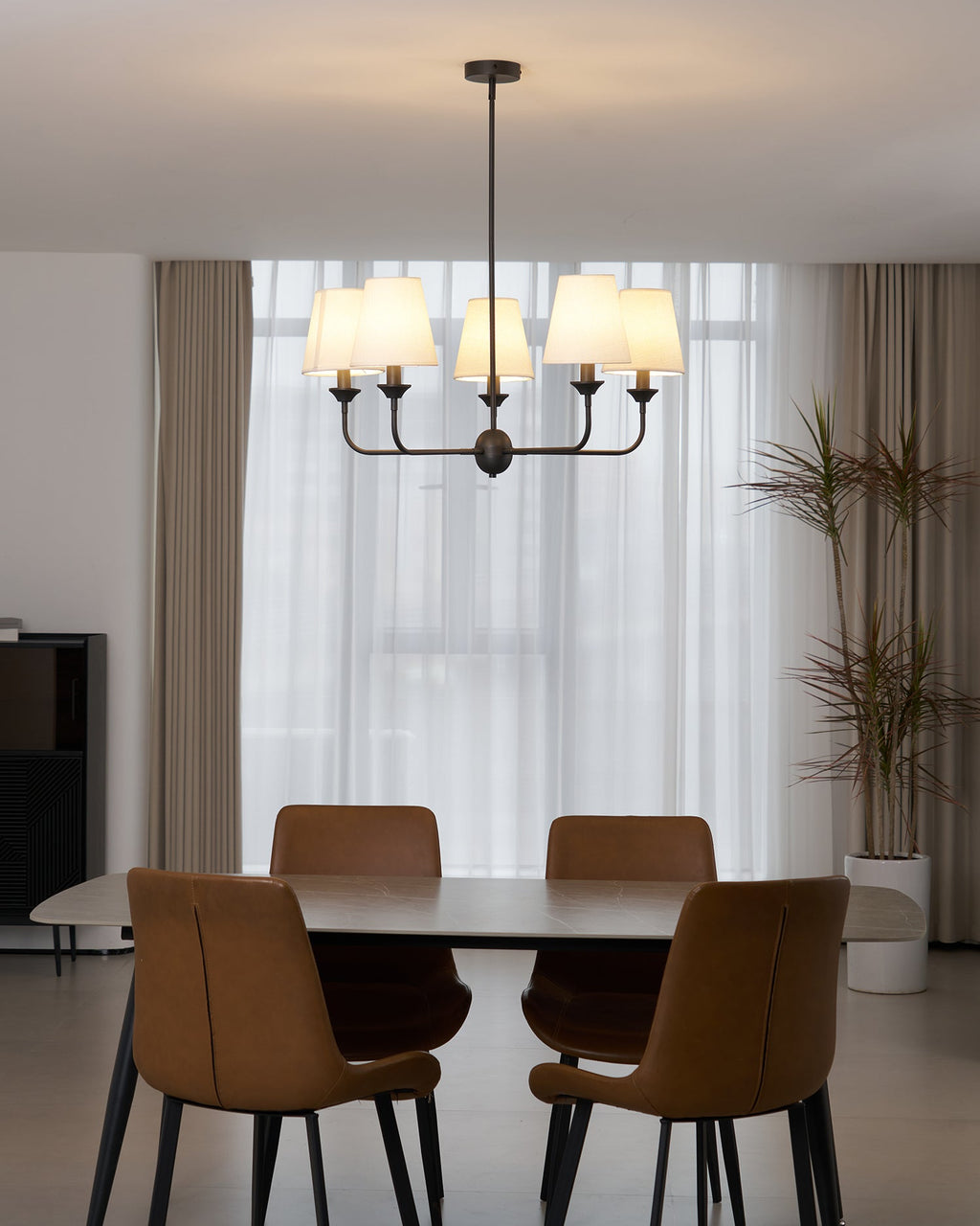 Piaf Large Metal Chandelier — product view 3