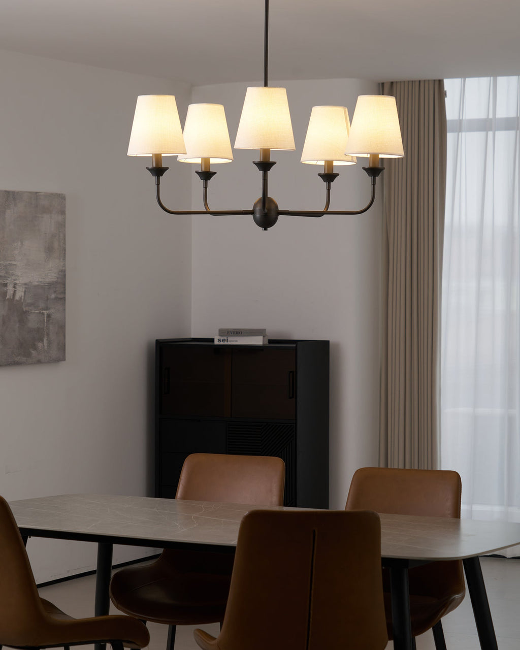 Piaf Large Metal Chandelier — product view 6