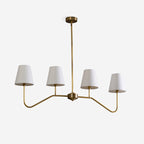 Diana Linear Metal Chandelier — product view 1