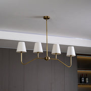 Brass & White