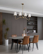 Diana Linear Metal Chandelier — product view 7