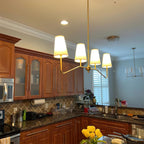 Diana Linear Metal Chandelier — product view 8