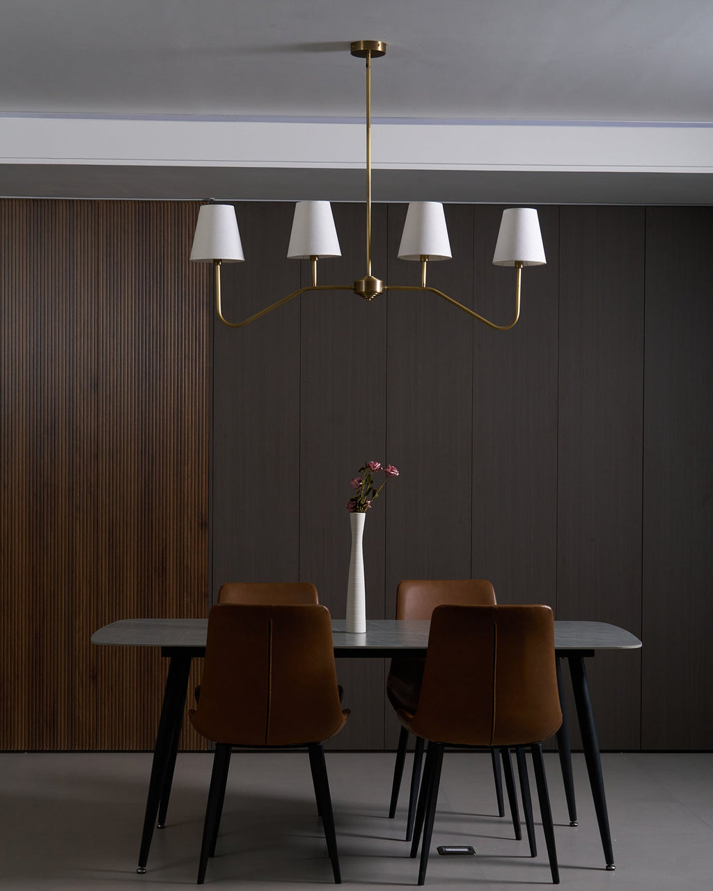 Diana Linear Metal Chandelier — product view 10