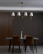 Diana Linear Metal Chandelier — product view 10