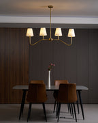 Diana Linear Metal Chandelier — product view 11