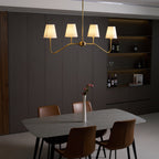Diana Linear Metal Chandelier — product view 16