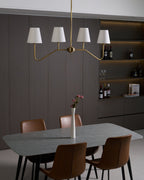 Diana Linear Metal Chandelier — product view 17