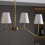 Diana Linear Metal Chandelier — product view 18
