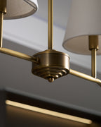 Diana Linear Metal Chandelier — product view 20