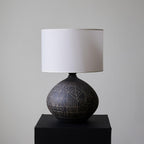 Mako Ceramics Fabric Table Lamp — product view 9
