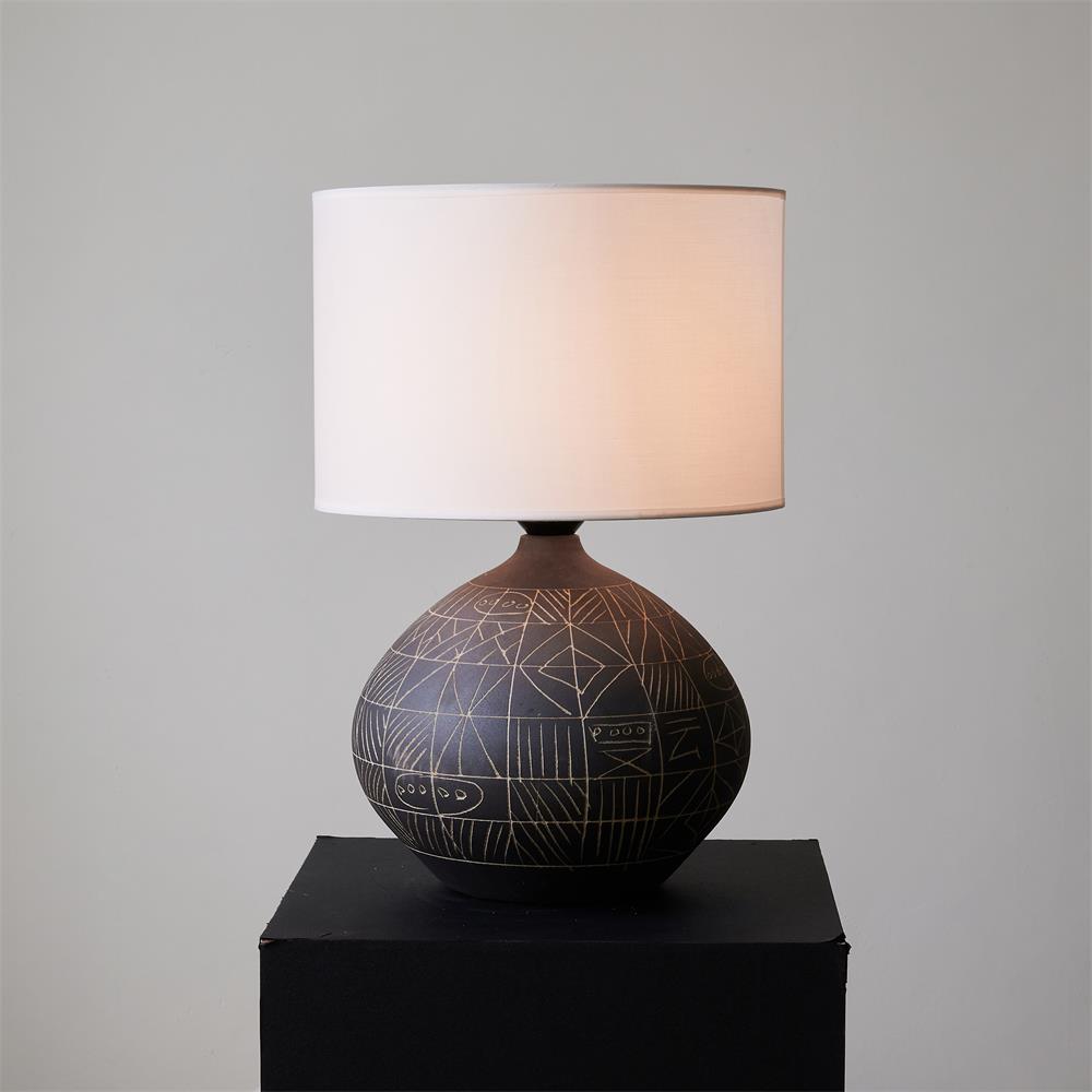 Mako Ceramics Fabric Table Lamp — product view 10