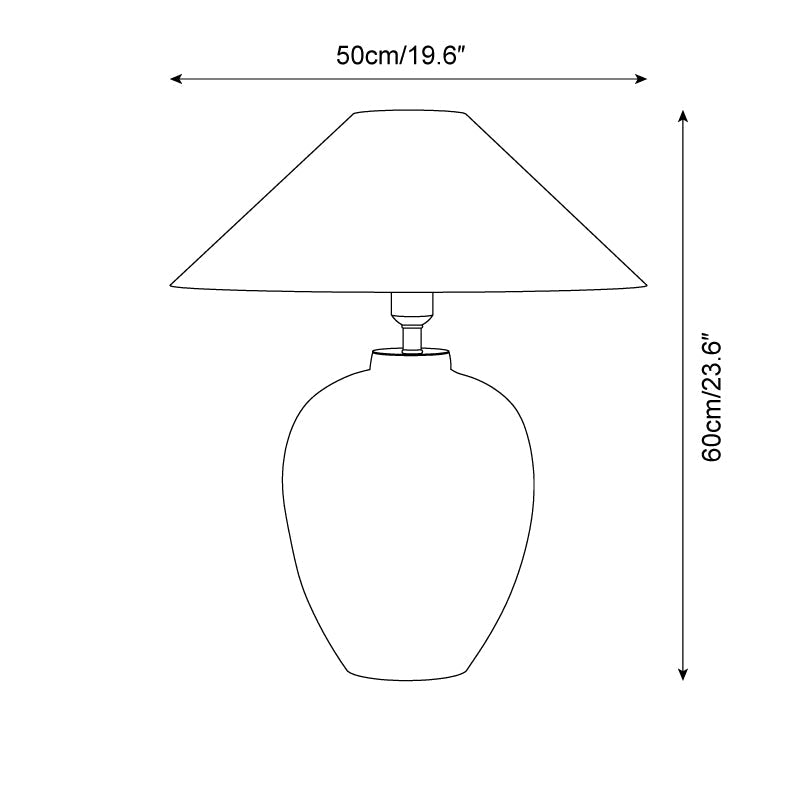 Hamlet Blue Metal Table Lamp — product view 5