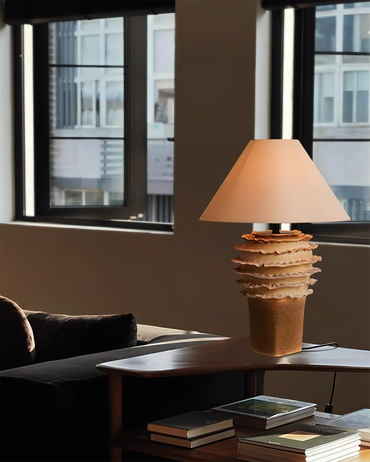 Kigelia Ceramics Metal Table Lamp — product view 4