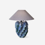 Helios Blue Metal Table Lamp — product view 1