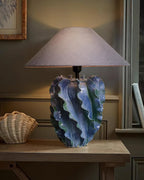Helios Blue Metal Table Lamp — product view 4