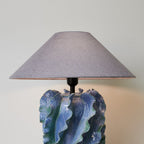 Helios Blue Metal Table Lamp — product view 9
