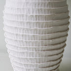 White Calico Metal Table Lamp — product view 6
