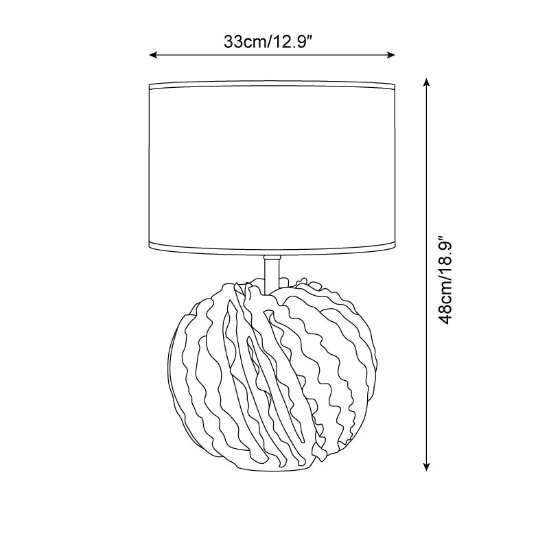 Balza Metal Table Lamp — product view 5
