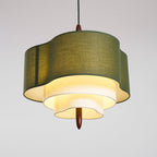 Raphia Wood Pendant Lamp — product view 14