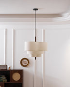 Raphia Wood Pendant Lamp — product view 22