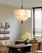 Raphia Wood Pendant Lamp — product view 27