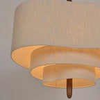 Raphia Wood Pendant Lamp — product view 30