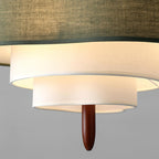 Raphia Wood Pendant Lamp — product view 31