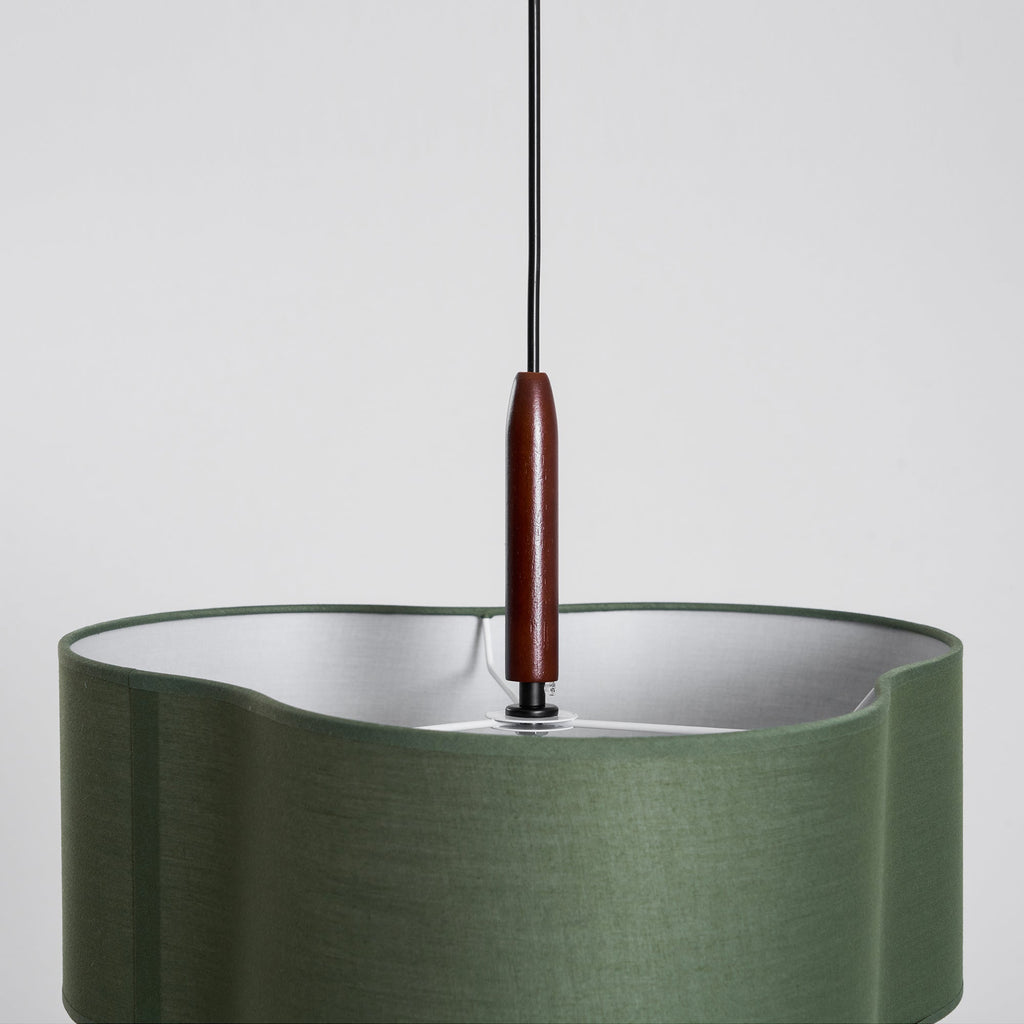 Raphia Wood Pendant Lamp — product view 32