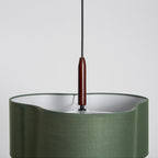 Raphia Wood Pendant Lamp — product view 32