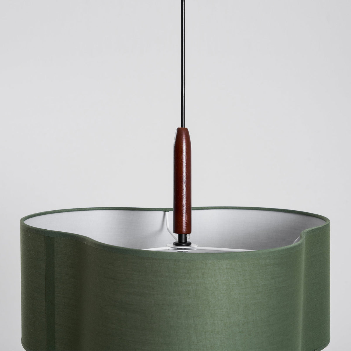 Raphia Wood Pendant Lamp — product view 32
