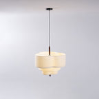 Raphia Wood Pendant Lamp — product view 45