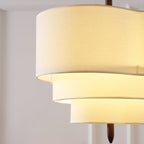 Raphia Wood Pendant Lamp — product view 48