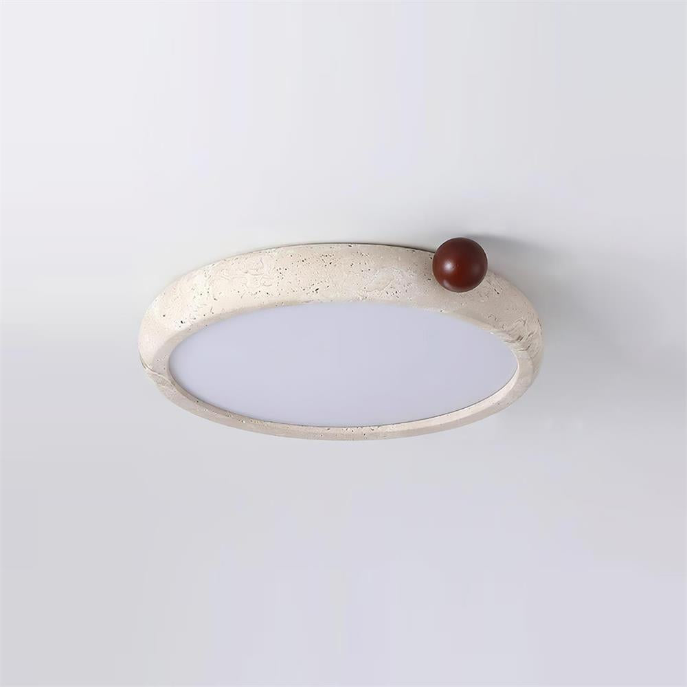 Metra Travertine Ceiling Light — product view 22
